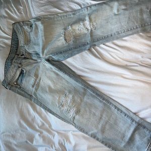 American eagle cropped jeans